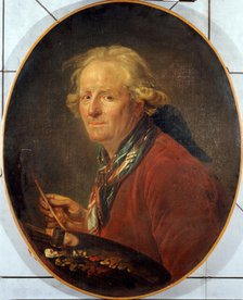 Autoportrait de Nicolas-Bernard Lépicié (1735-1784), . Creator: Nicolas Bernard Lepicie.