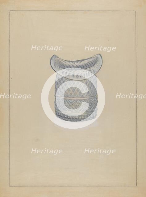 Vase, c. 1936. Creator: Nicholas Amantea.