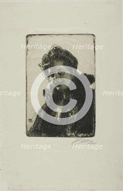 Mrs. Granberg, 1903. Creator: Anders Leonard Zorn.