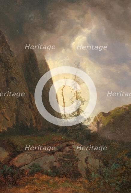 Wettertanne. Creator: Calame, Alexandre (1810-1864).