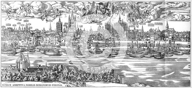 Cologne in 1530, (1903).Artist: Anton Woensam