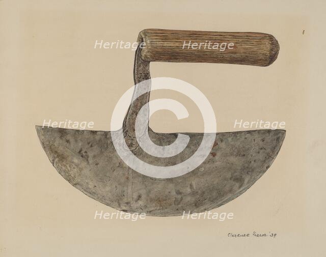 Food Chopper, 1939. Creator: Clarence Secor.