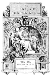 Front page, "Illustrated London News", January to June, 1895. Creator: Unknown.