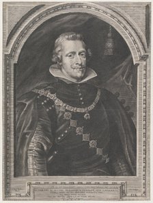 Portrait of Philip IV, 1630., 1630. Creator: Paulus Pontius.