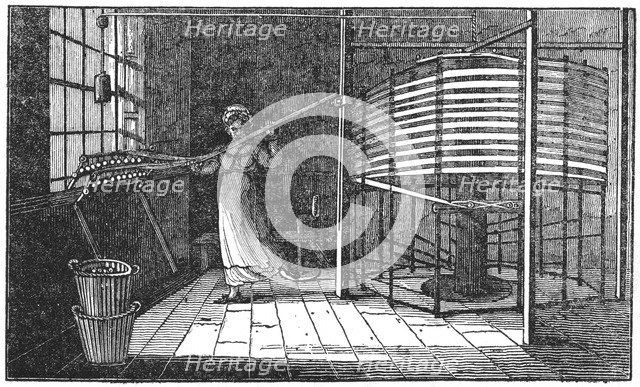 Female silk worker, Spitalfields, London, 1833. Artist: Unknown