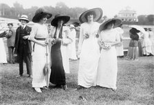 Aurelia Phelan, Dorothy Lazarus, Helen Smith, and Millie Lytle, between c1910 and c1915. Creator: Bain News Service.