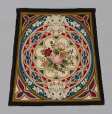 Prie-Dieu Cover, England, c. 1857/60. Creator: Unknown.