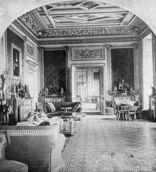 The Green Drawing Room, Windsor Castle, Windsor, Berkshire, late 19th century.Artist: Griffiths Brothers