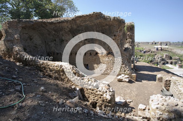 The Baths of Cleopatra, Nikopolis, Greece. Artist: Samuel Magal