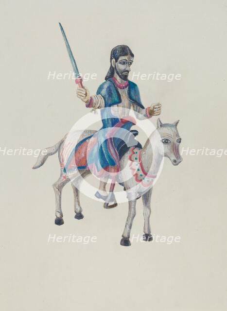 Bulto of Santiago, 1955. Creator: Sims, Agnes.