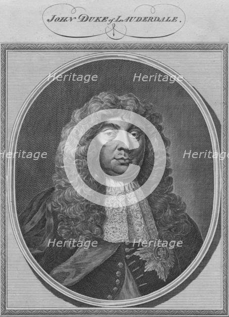'John Duke of Lauderdale', 1784. Creator: Unknown.