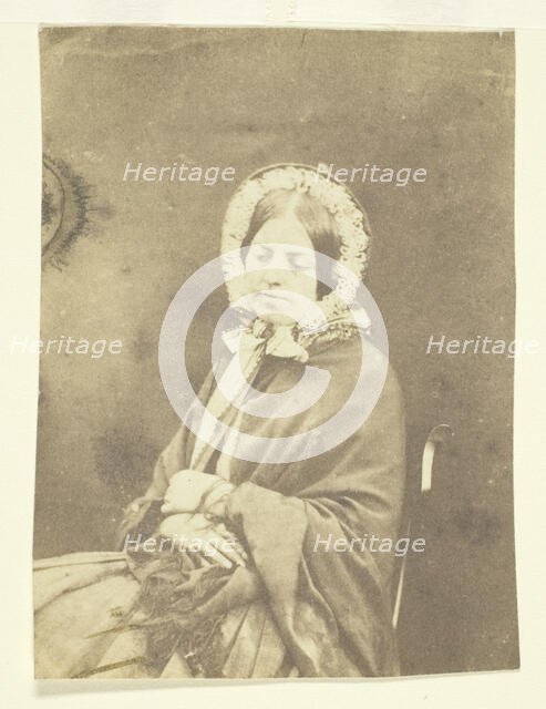 Mrs. Craik, 1850/59. Creators: Unknown, Benjamin Mulock.