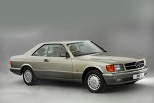 1990 Mercedes Benz 500 SEC. Artist: Unknown.