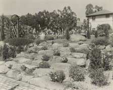 "Casa de Mariposa," Walter Franklin Cobb house, Butterfly Lane, Montecito, California, 1917. Creator: Frances Benjamin Johnston.