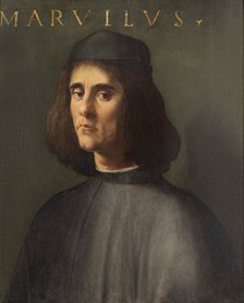 Portrait of Michael Tarchaniota Marullus, before 1521. Creator: Ghirlandaio, Ridolfo (1483-1561).