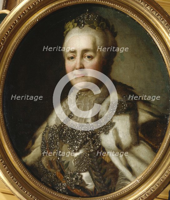 Portrait of Empress Catherine II (1729-1796).