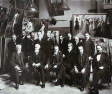 Professors of the Russian Academy of Arts, 1913. Artist: Unknown