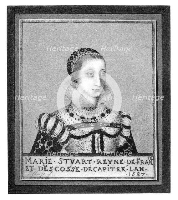 Mary, Queen of Scots, 1587, (1896). Artist: Unknown