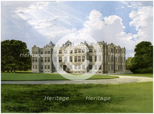 Longleat, home of the Marquess of Bath, Wiltshire, c1880. Artist: Unknown