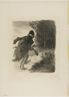 The Forest Singer, 1897. Creator: Theophile Alexandre Steinlen.