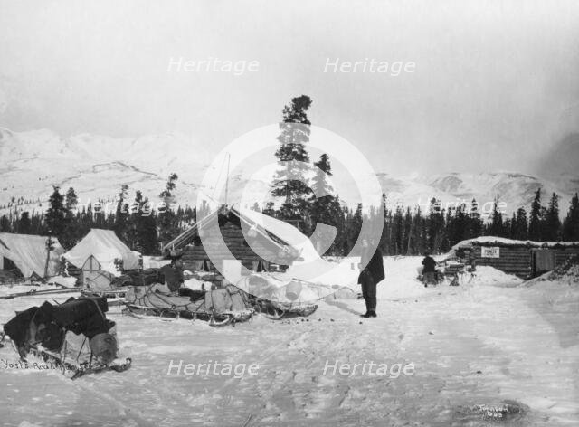 Road house on Valdez Trail, 1916. Creator: Unknown.