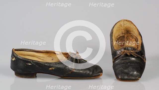Shoes, American, 1840-59. Creator: Unknown.