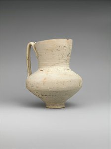 Unglazed Jug with Writing, Iran, 8th-9th century. Creator: Unknown.