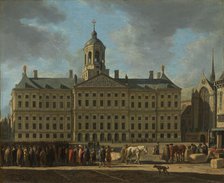 The Town Hall on Dam Square, Amsterdam, 1672. Creator: Gerrit Berckheyde.
