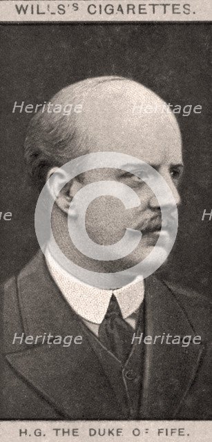H.G The Duke of Fife, 1908.Artist: WD & HO Wills
