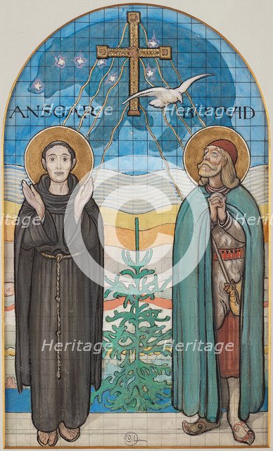 Saint Ansgar and Saint Botvid.