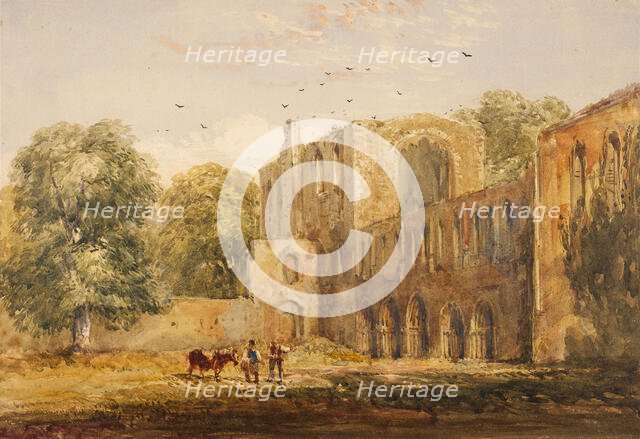 Furness Abbey, 1831-40. Creator: David Cox the Elder.