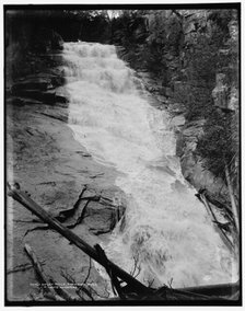 Ripley Falls, Crawford Notch, White Mountains, between 1890 and 1901. Creator: Unknown.