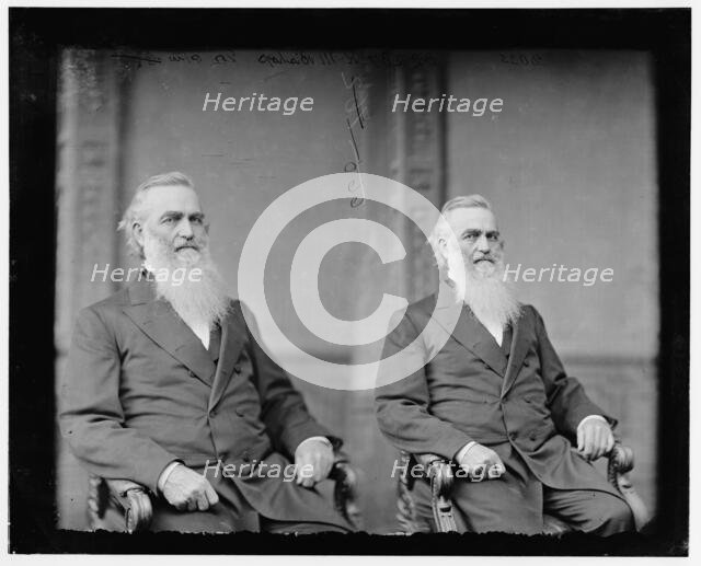 Bishop, Hon. R.M., Gov. of Ohio, between 1865 and 1880. Creator: Unknown.