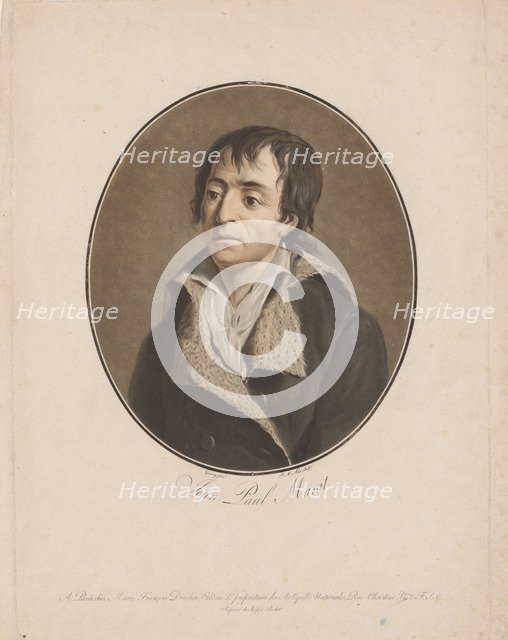 Portrait of Jean-Paul Marat (1743-1793), 1793-1794.