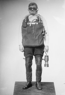 Mine rescuer, between c1910 and c1915. Creator: Bain News Service.