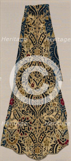 Textile Fragment, Iran, ca. 1540. Creator: Unknown.