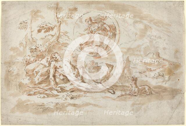 Diana and Endymion. Creator: Gaspare Diziani.