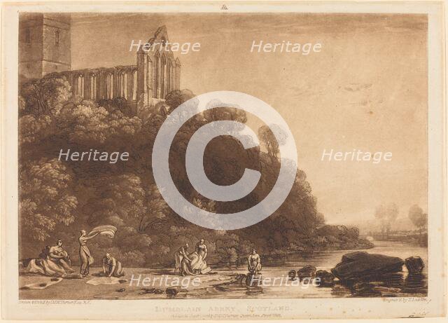 Dumblain Abbey, published 1816. Creator: JMW Turner.