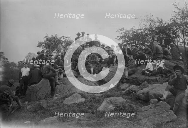 Reading war laws to 12th Regiment, 20 Jul 1917. Creator: Bain News Service.