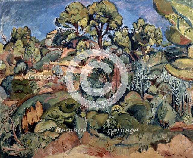 'Trees in Cassis', 1909.  Artist: Othon Friesz