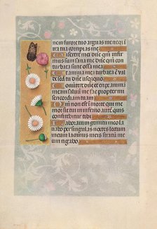 Hours of Queen Isabella the Catholic, Queen of Spain: Fol. 200v, c. 1500. Creator: Master of the First Prayerbook of Maximillian (Flemish, c. 1444-1519); Associates, and.