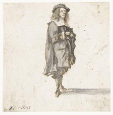 Standing man, 1633-1687. Creator: Gillis Neyts.