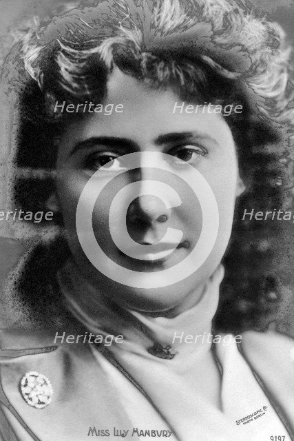 Lily Hanbury (1874-1908), English actress, early 20th century.Artist: Stereoscopic Company