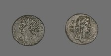 Coin Portraying Emperor Nero, 67-68. Creator: Unknown.
