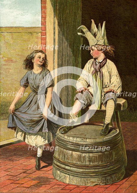 Penny Royal and Columbine, 1866-1895. Artist: Unknown