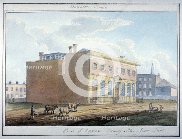 The Court of Requests, Trinity Place, Southwark, London, 1826. Artist: G Yates