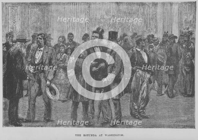 The Rotunda at Washington, 1882. Creator: Unknown.