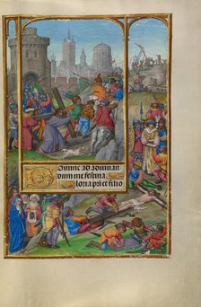 The Way to Calvary; Spinola Hours, about 1510-1520. Creator: Master of James IV of Scotland.