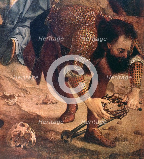 'The Descent from the Cross' (detail), c1520. Artist: Jan Gossaert