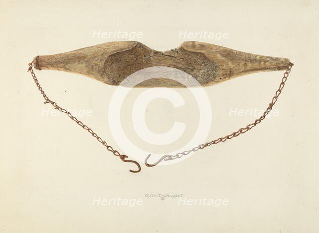 Water Yoke, 1938. Creator: Albert Geuppert.